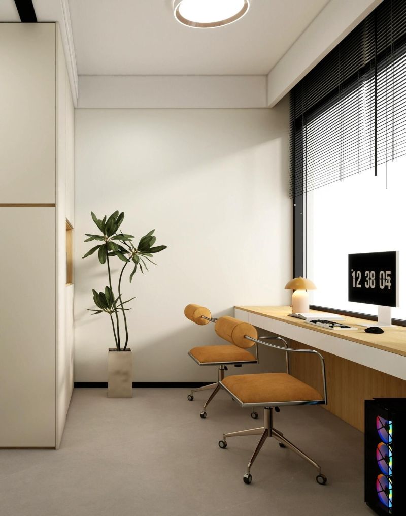 148平现代极简风设计,打造松弛感理想家 148平松弛感的现代极简风,一走来看看她的设计吧 - 家居知识