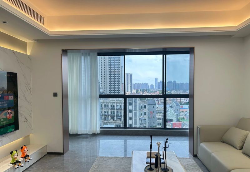 现代轻奢风客厅设计,让空间瞬间明亮通透 现代轻奢风,整个客厅都明亮了 - 家居知识