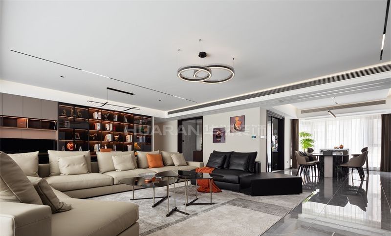 【实景】 合肥琪瑞沁园235㎡现代轻奢风大平层装修设计 - 家居知识