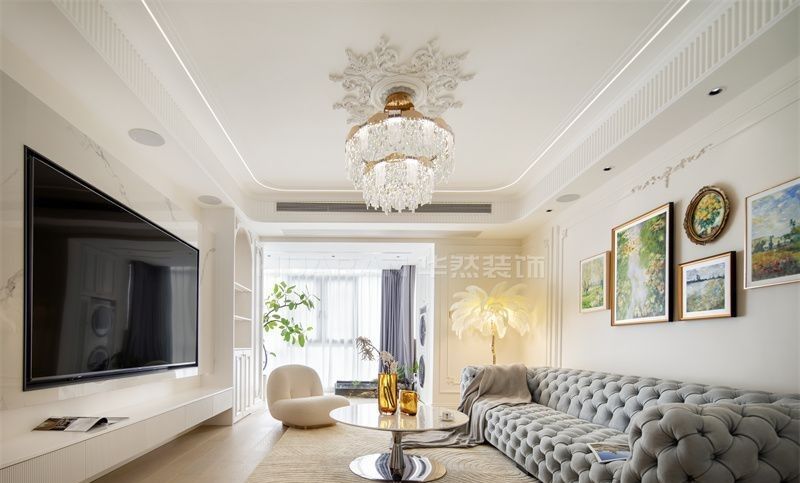 【实景】合肥香榭水都136㎡法式风格装修落地实景 - 家居知识