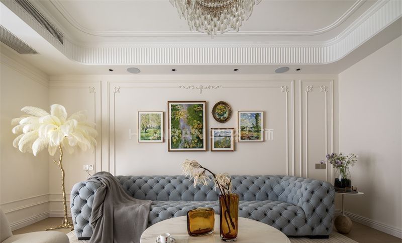 【实景】合肥香榭水都136㎡法式风格装修落地实景 - 家居知识