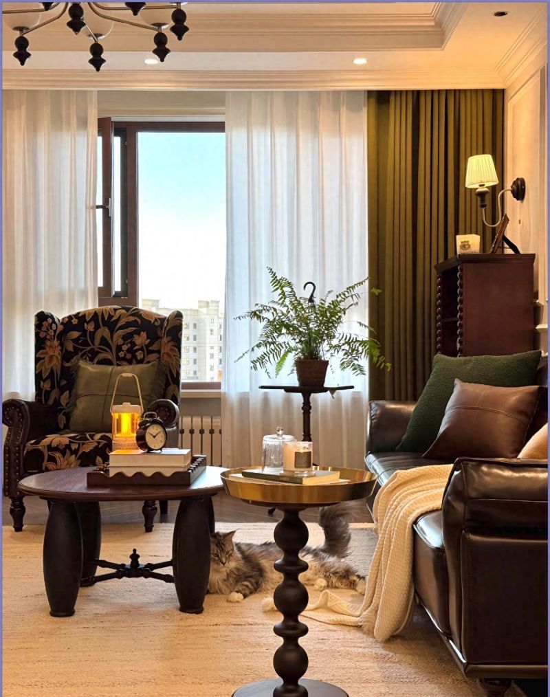 藏在烟火里的法式复古，一屋温柔治愈四季