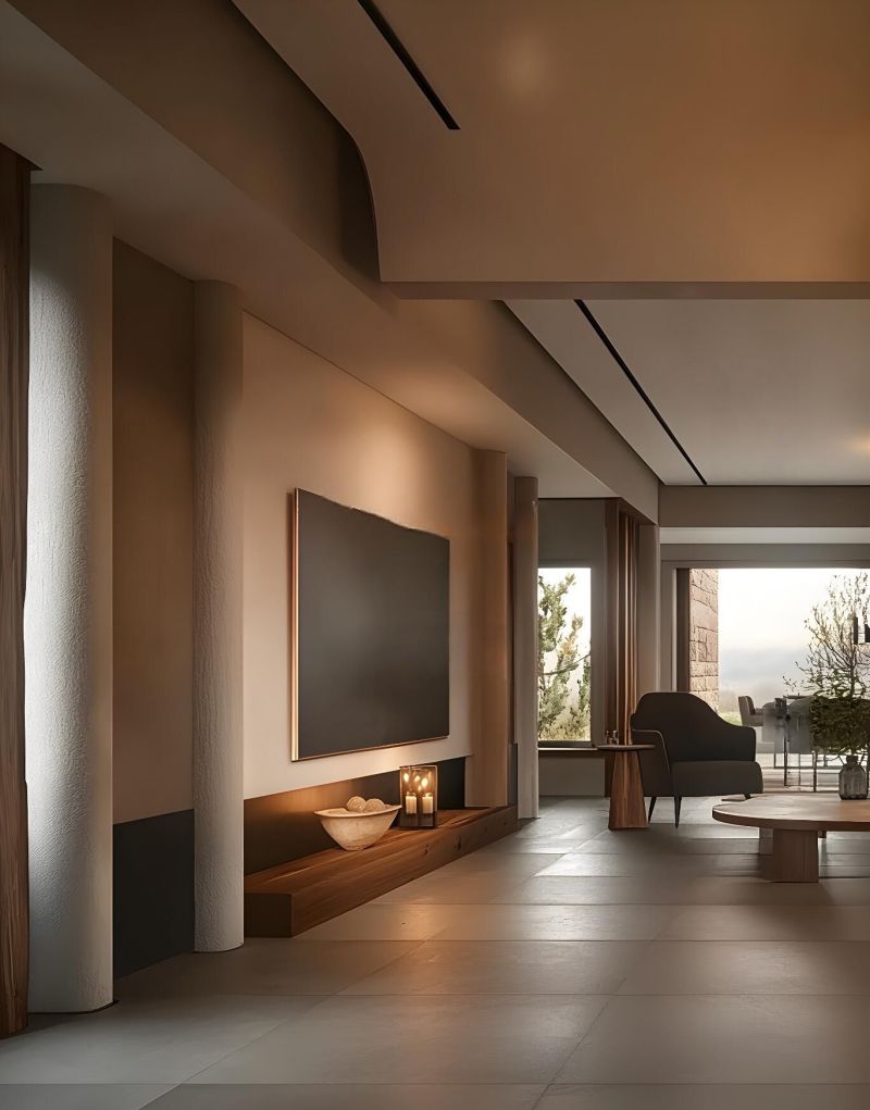 颜值超标！190㎡侘寂让我体验了一把贵气感，审美都被拿捏~ - 家居知识