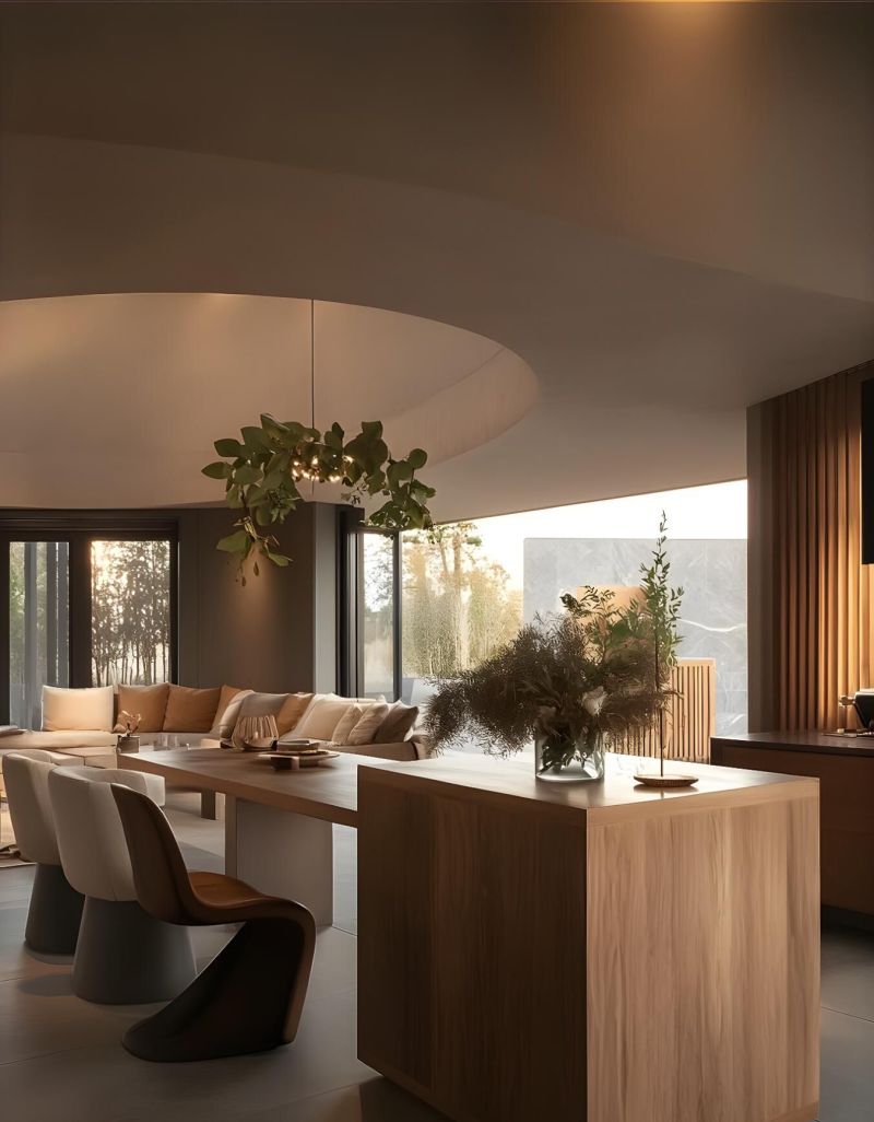 颜值超标！190㎡侘寂让我体验了一把贵气感，审美都被拿捏~ - 家居知识