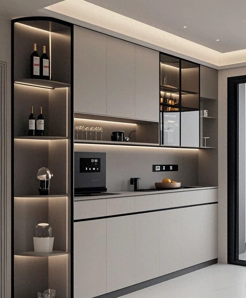 定制酒柜餐边柜设计指南，打造实用与美观并存的家居空间