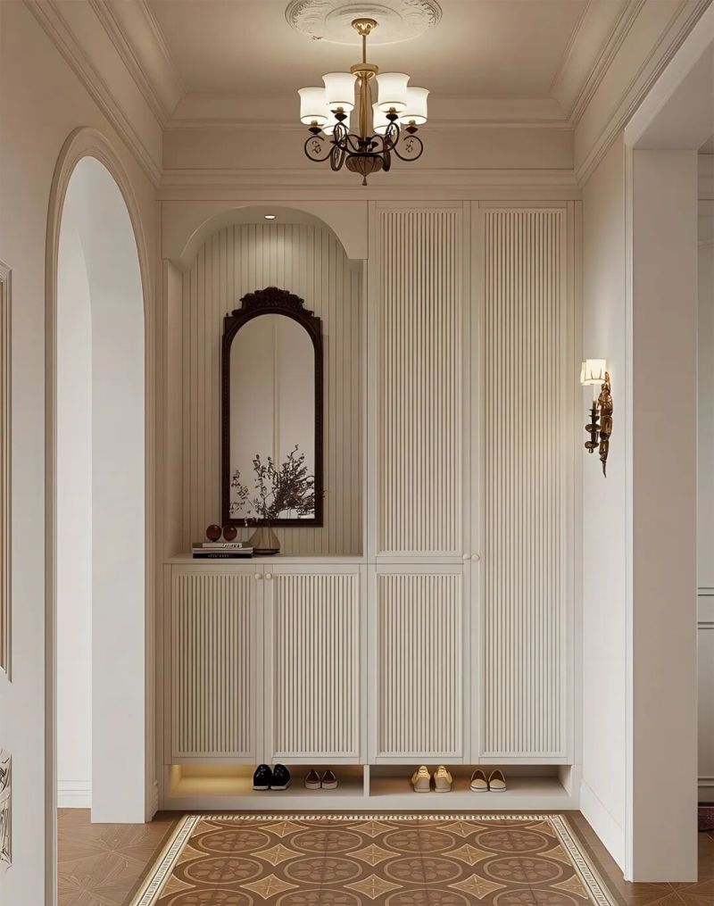 【波哥讲定制】玄关鞋柜｜30款神仙设计，让你家进门就赢麻了！ - 家居知识