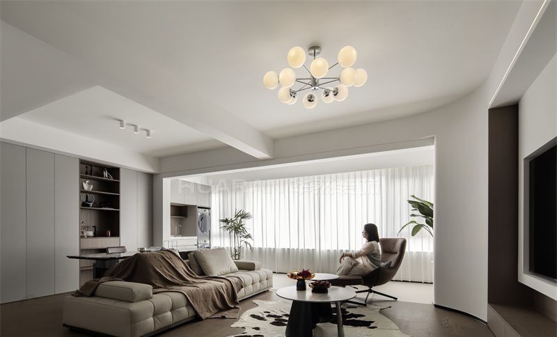 合肥润城中心129㎡现代简约风实景装修案例 【实景】合肥润城中心129㎡现代简约风格装修设计 - 家居知识