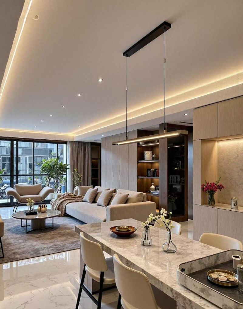 现代轻奢风住宅设计，从理念到落地的全方位解析