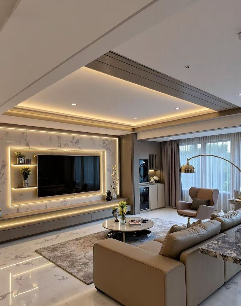 现代轻奢风住宅设计,从理念到落地的全方位解析 现代轻奢风住宅设计深度解析 - 家居知识