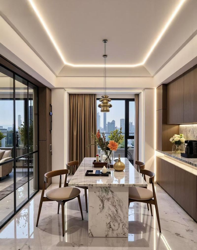 现代轻奢风住宅设计,从理念到落地的全方位解析 现代轻奢风住宅设计深度解析 - 家居知识