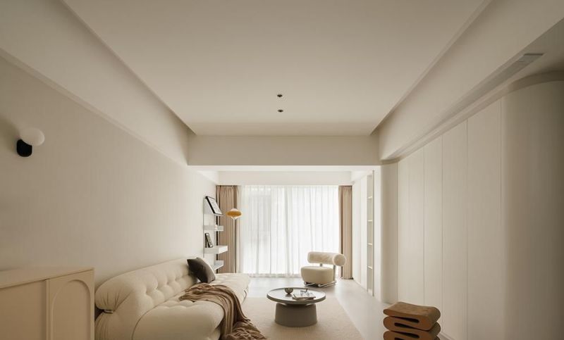 129㎡极简奶油风新家,治愈系干净感太戳心了! 129㎡极简奶油风,这种干净感谁懂啊! - 家居知识