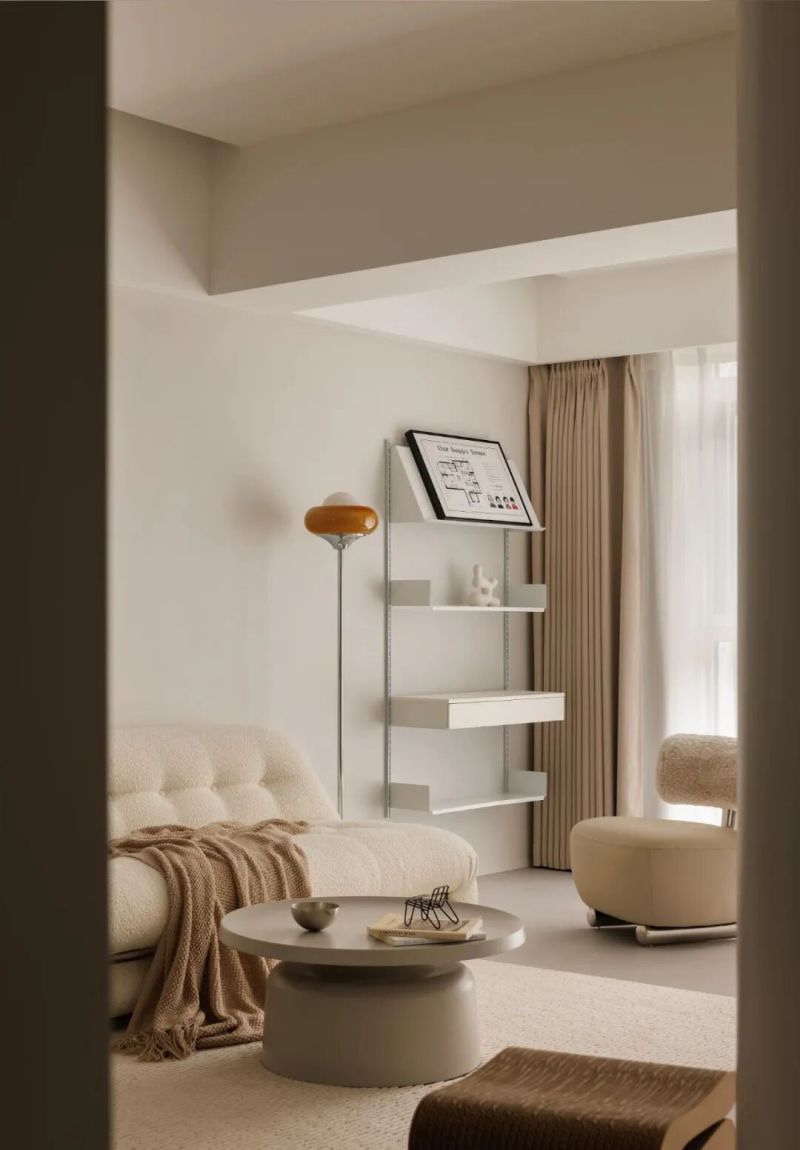 129㎡极简奶油风新家,治愈系干净感太戳心了! 129㎡极简奶油风,这种干净感谁懂啊! - 家居知识