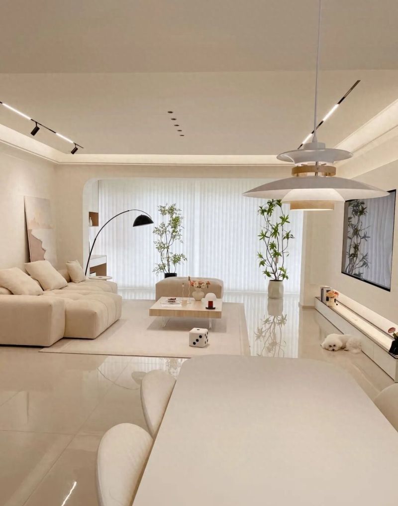 普通人15W，自装极简奶油风，温馨好住。 - 家居知识