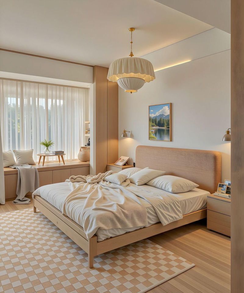 本色奶油风,自然与温柔的家,还有超大衣橱! 本色奶油风,把自然与温柔装进了家里,特别是好大的一间衣橱 - 家居知识