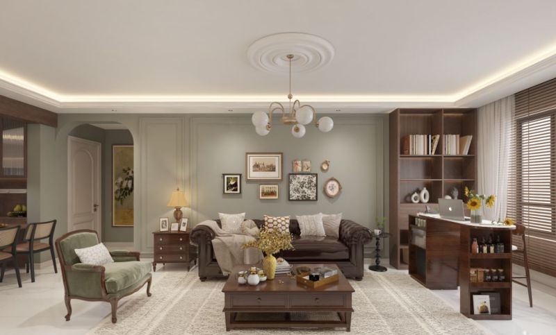 「品质案例」美式风 ·藏在木与暖中的松弛感 ！ - 家居知识