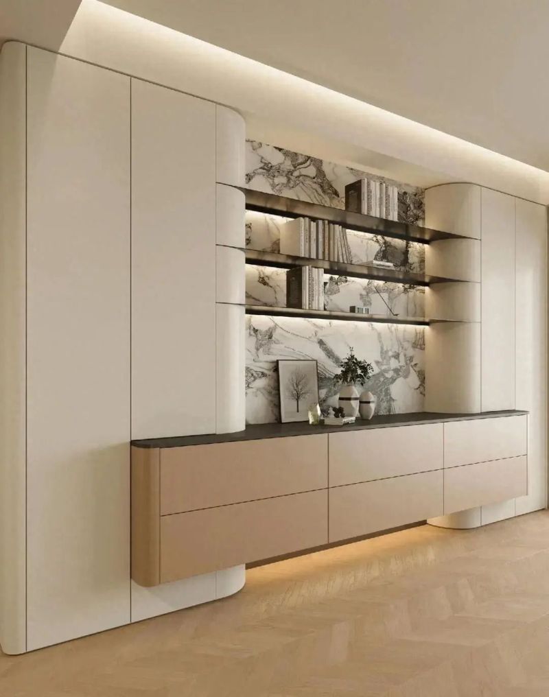 2026年餐边柜设计趋势,功能与美学的完美融合 2026年餐边柜设计指南:不只是储物,更是家的颜值过渡区 - 家居知识