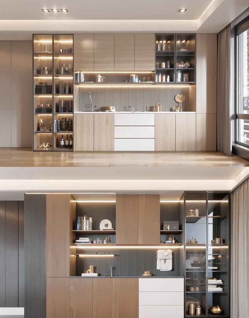 2026年餐边柜设计趋势,功能与美学的完美融合 2026年餐边柜设计指南:不只是储物,更是家的颜值过渡区 - 家居知识