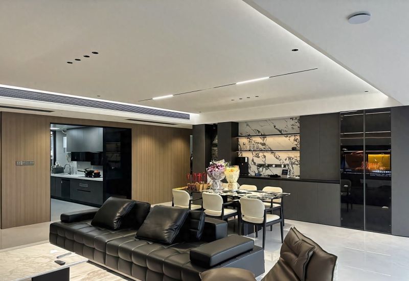 经典永存，黑白色现代简约风格的永恒魅力