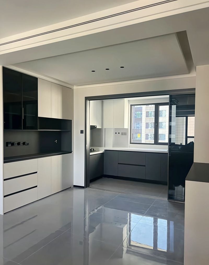 重温陪我们走过好多年的黑白色现代简约风格，经典永不过时。 - 家居知识