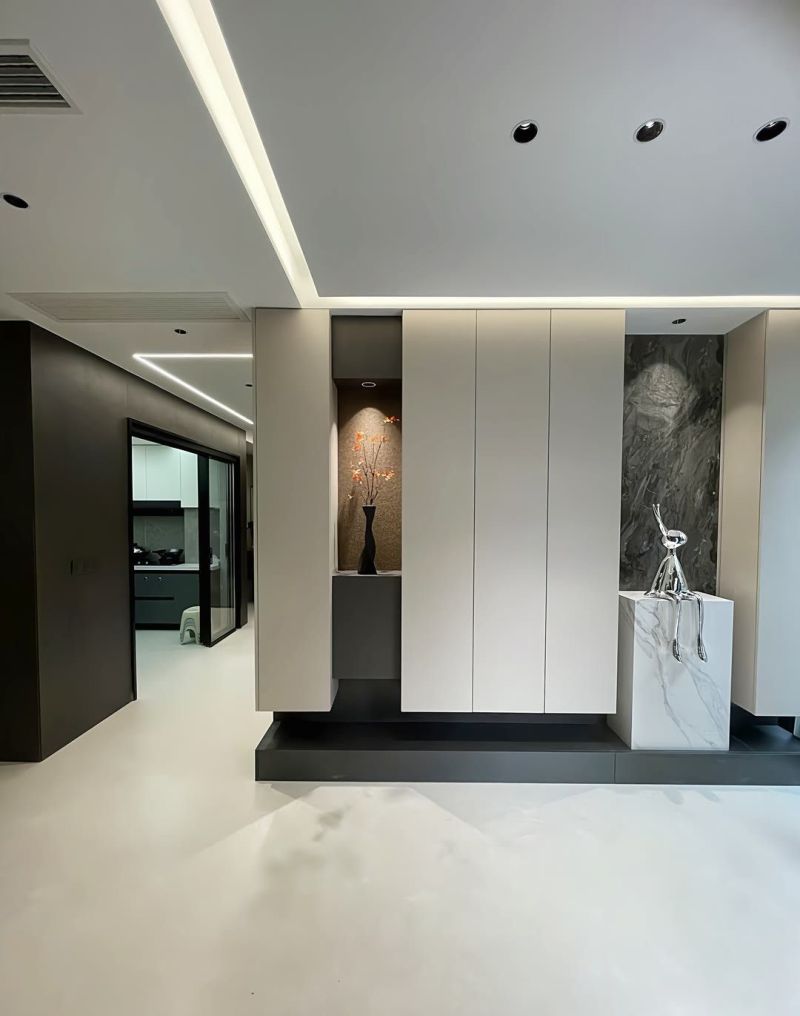 重温陪我们走过好多年的黑白色现代简约风格，经典永不过时。 - 家居知识