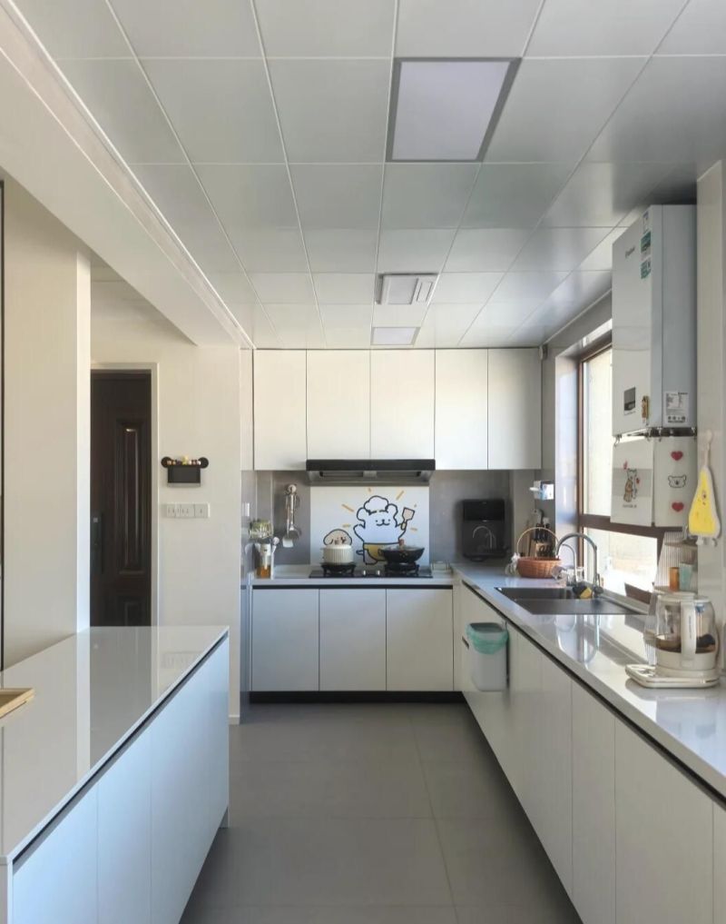 148平极简奶油风，实景落地也太实用了 - 家居知识