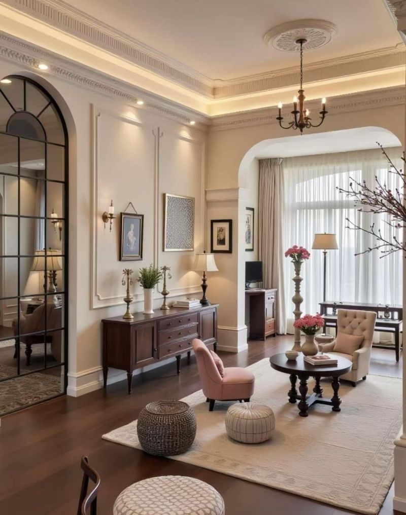 美式优雅风住宅设计深度解析 - 家居知识