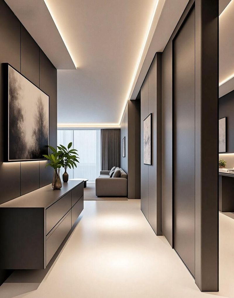 意式极简风,不懂低调奢华?看这套落地效果! 不懂什么是低调的奢华,那就做意式极简风格看一下落地效果吧。 - 家居知识