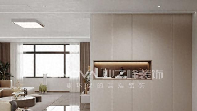 155㎡意式现代风装修案例 | 业之峰装饰打造唐山熙湖九里雅致居所