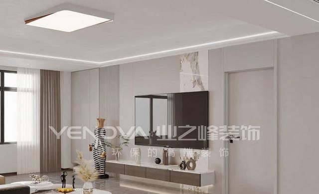 155㎡意式现代风装修案例 | 业之峰装饰打造唐山熙湖九里雅致居所 唐山熙湖九里155平方米意式现代风格装修效果案例业之峰装饰 - 家居知识