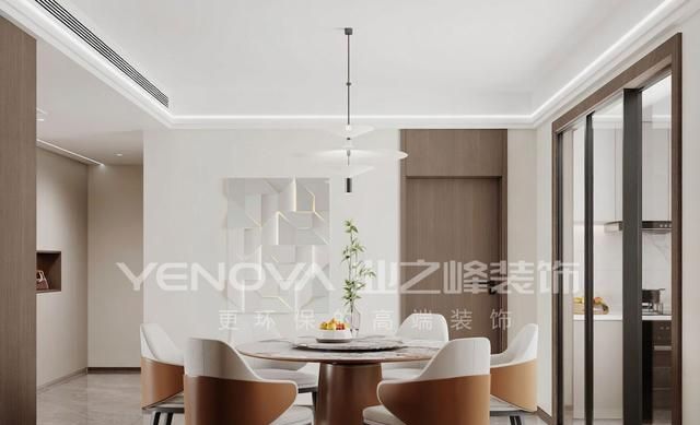 155㎡意式现代风装修案例 | 业之峰装饰打造唐山熙湖九里雅致居所 唐山熙湖九里155平方米意式现代风格装修效果案例业之峰装饰 - 家居知识