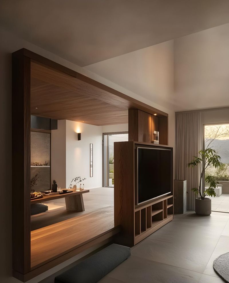 侘寂风+地台书房,装修界新晋黑马组合 侘寂风+地台书房|就它俩堪比装修界黑马· - 家居知识