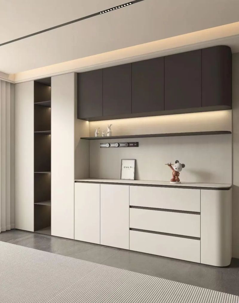 极简百搭餐边柜设计思路get上深下浅 - 家居知识