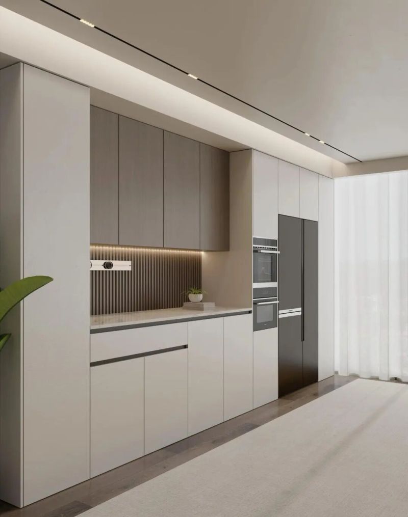 极简百搭餐边柜设计思路get上深下浅 - 家居知识