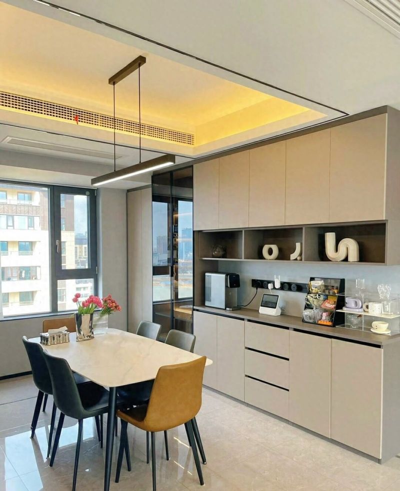 定制餐边柜设计，打造实用又美观的居家收纳空间