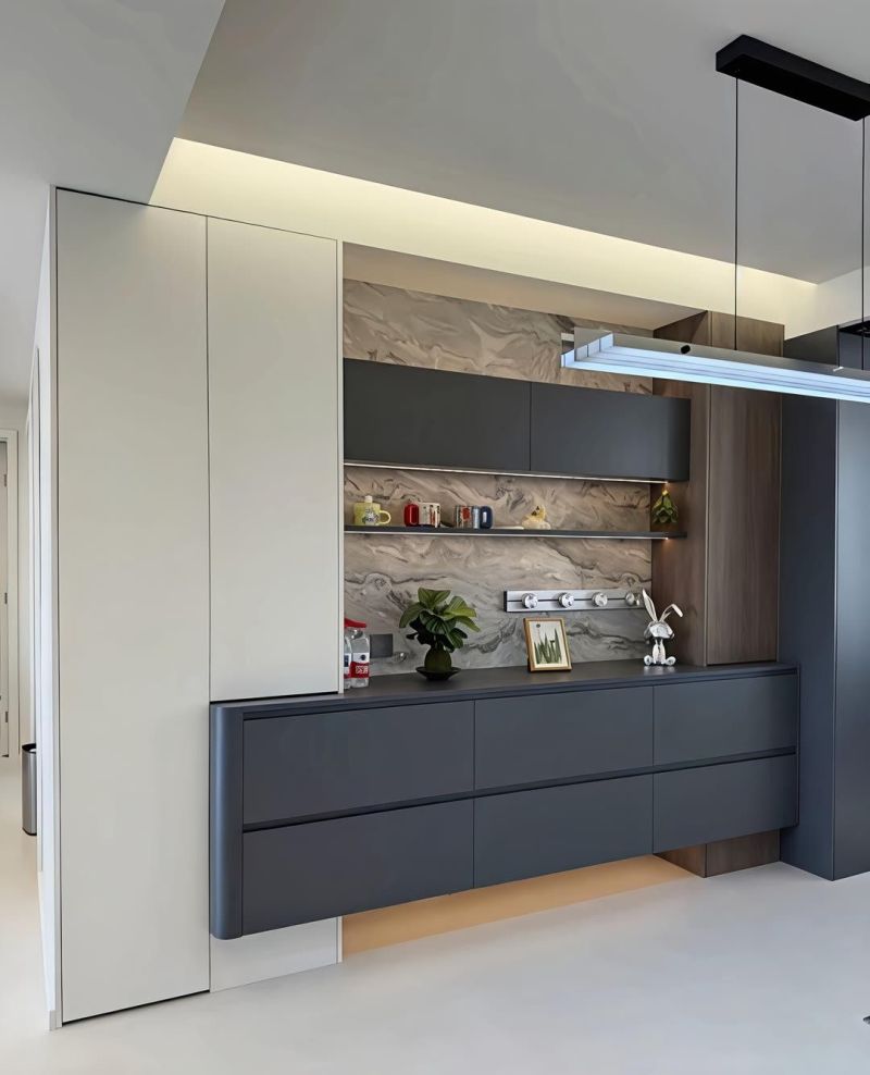 定制餐边柜设计,打造实用又美观的居家收纳空间 定制餐边柜设计 - 家居知识