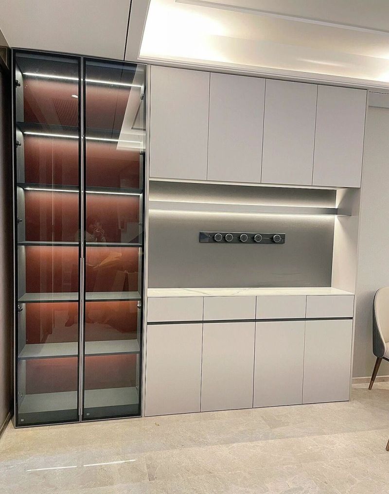 定制餐边柜设计,打造实用又美观的居家收纳空间 定制餐边柜设计 - 家居知识