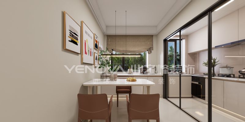 唐山吉祥雅苑120平方米现代风格装修效果案例|业之峰装饰 - 家居知识