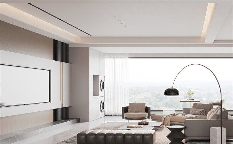 合肥置地双玺155㎡现代风格装修设计案例分享 合肥置地双玺155㎡现代风格装修设计 - 家居知识