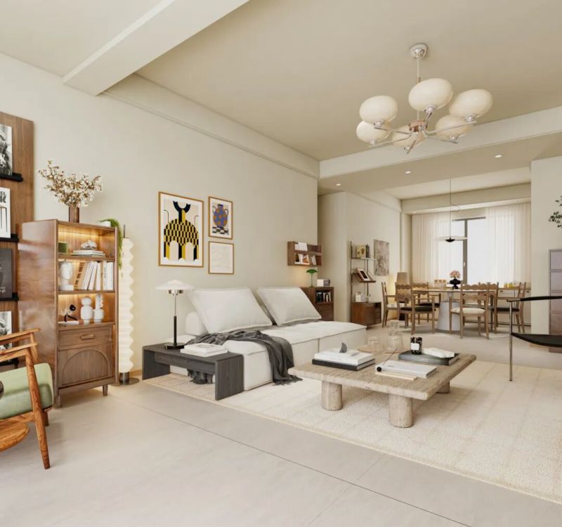 152㎡现代原木风，于自然温润中，勾勒生活轮廓 - 家居知识