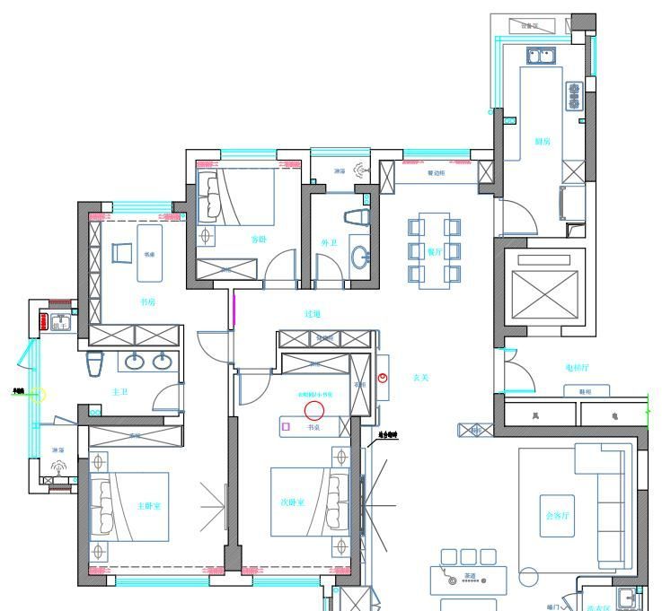 入户玄关，奢石艺术与光影交响