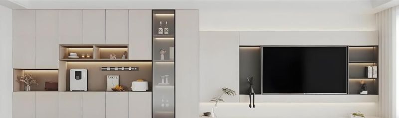 小户型家装,高级感鞋柜+餐边柜+电视柜一体设计攻略 小户型家装怎么做高级感鞋柜+餐边柜+电视柜一体? - 家居知识