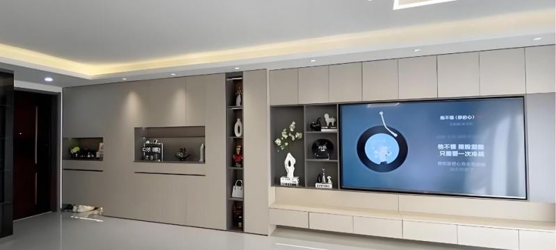 小户型家装,高级感鞋柜+餐边柜+电视柜一体设计攻略 小户型家装怎么做高级感鞋柜+餐边柜+电视柜一体? - 家居知识