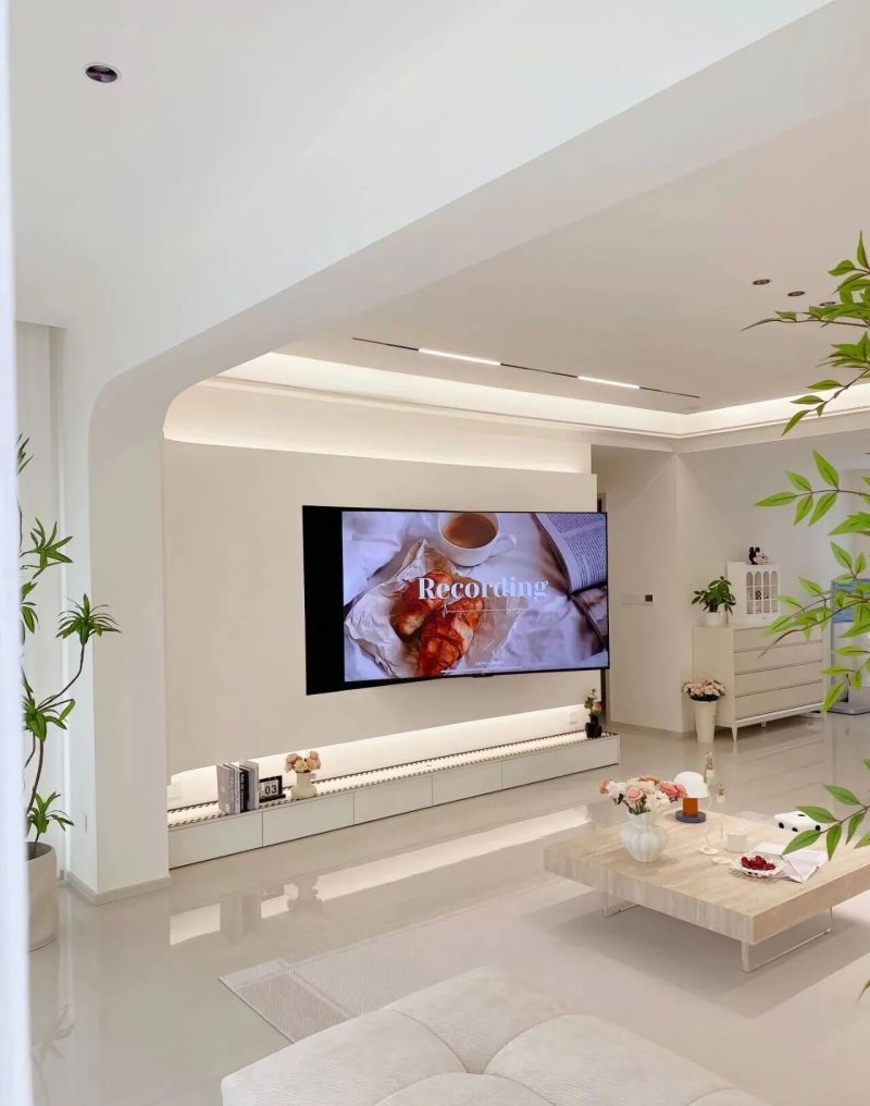 装极简奶油风，温馨好住。 - 家居知识