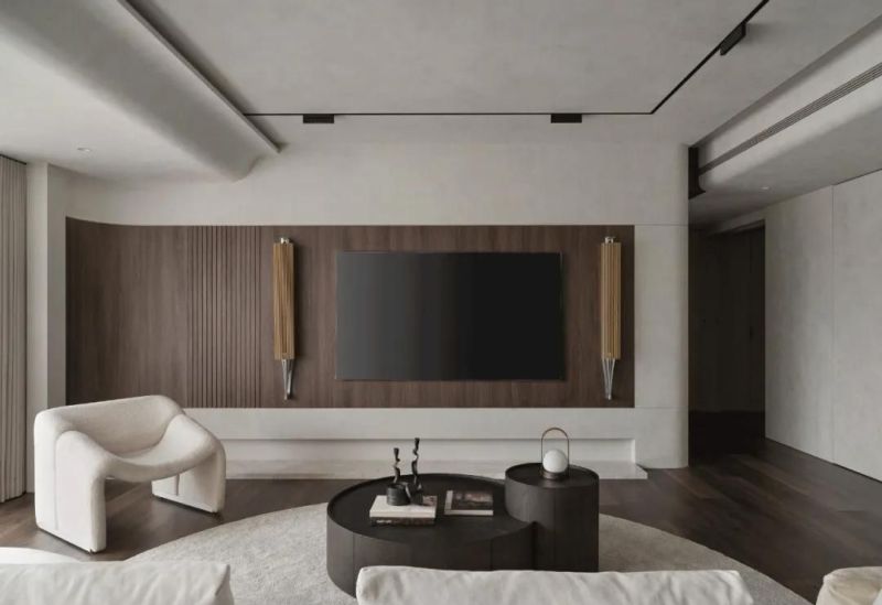 中国台湾213㎡灰色极简私宅 - 家居知识