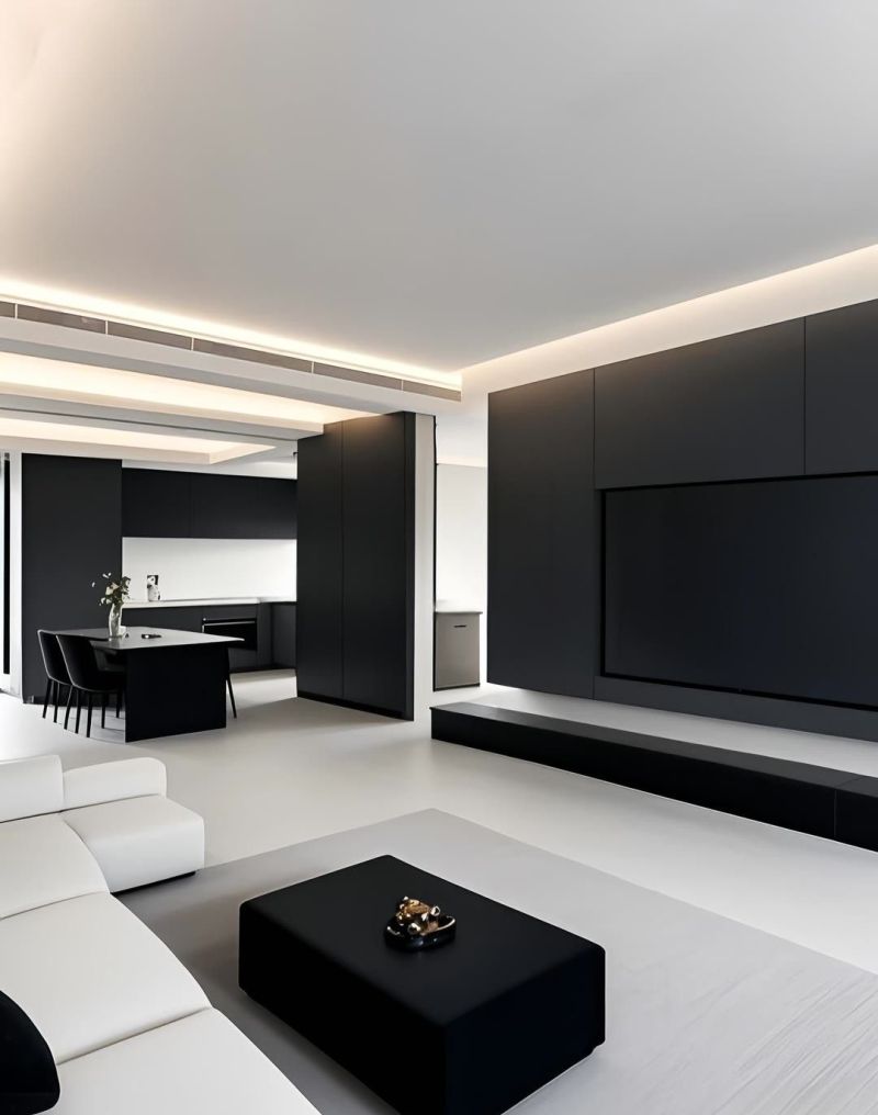 永不过时的极简黑白灰风格装修指南 永不过时的极简黑白灰风格装修 - 家居知识