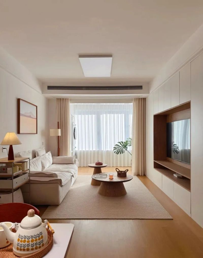 80㎡原木奶油风小家,治愈系温暖小窝 80方的原木奶油风,治愈系小窝 - 家居知识