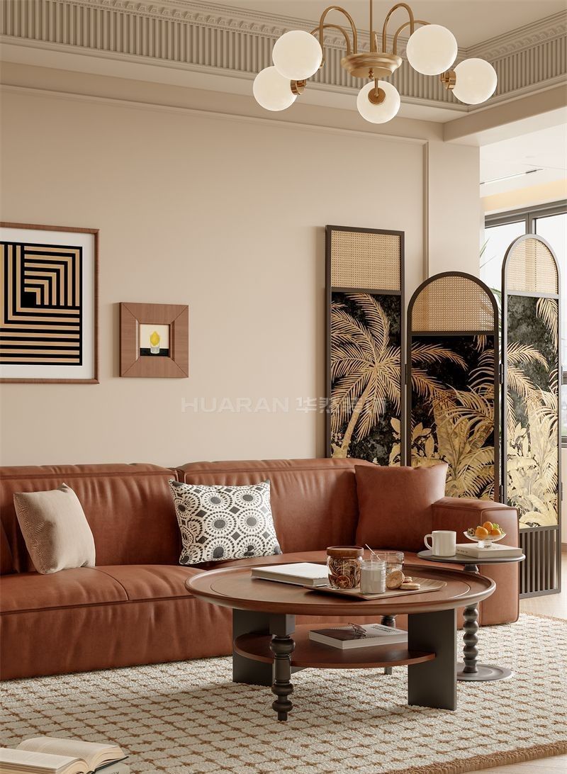 合肥润成中心109㎡中古风装修效设计 - 家居知识