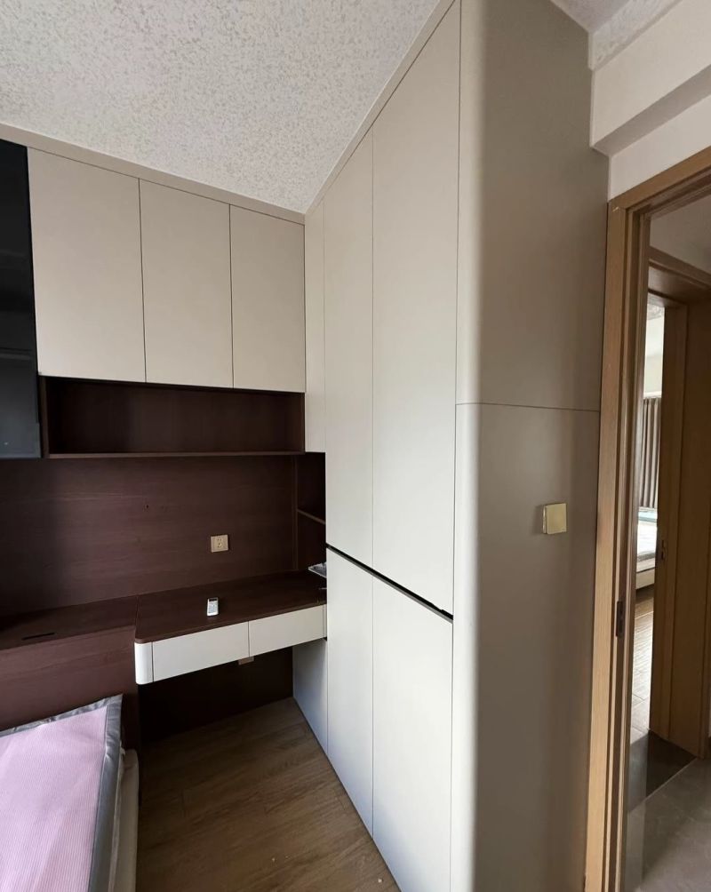 全屋定制衣柜书桌设计 - 家居知识