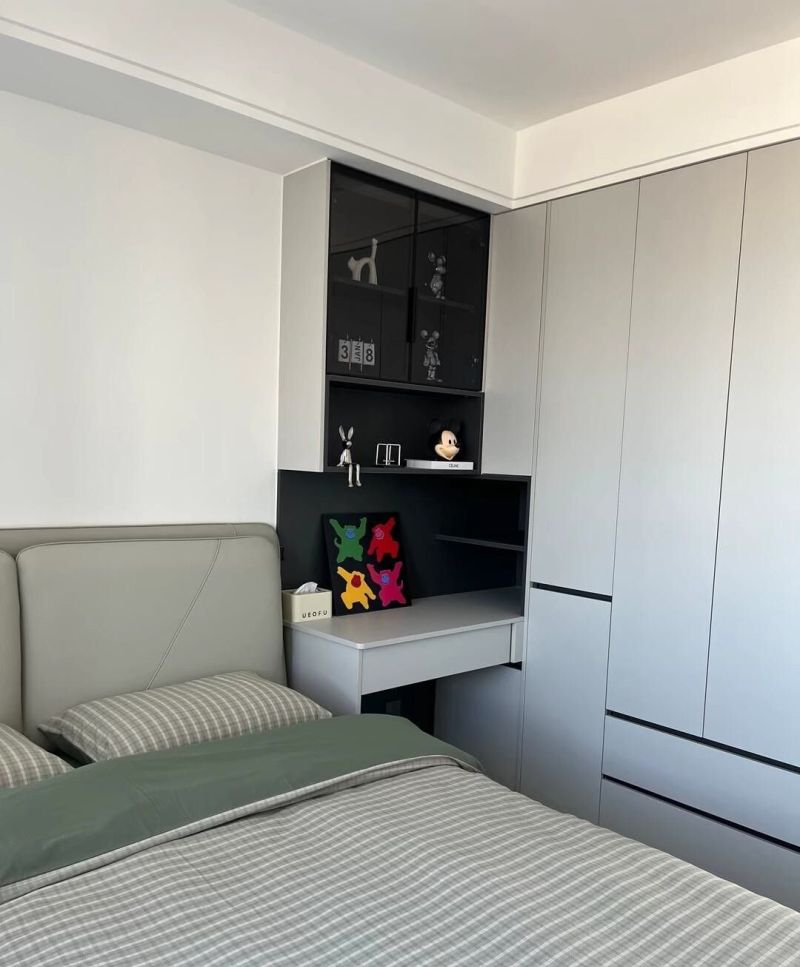 全屋定制衣柜书桌设计 - 家居知识