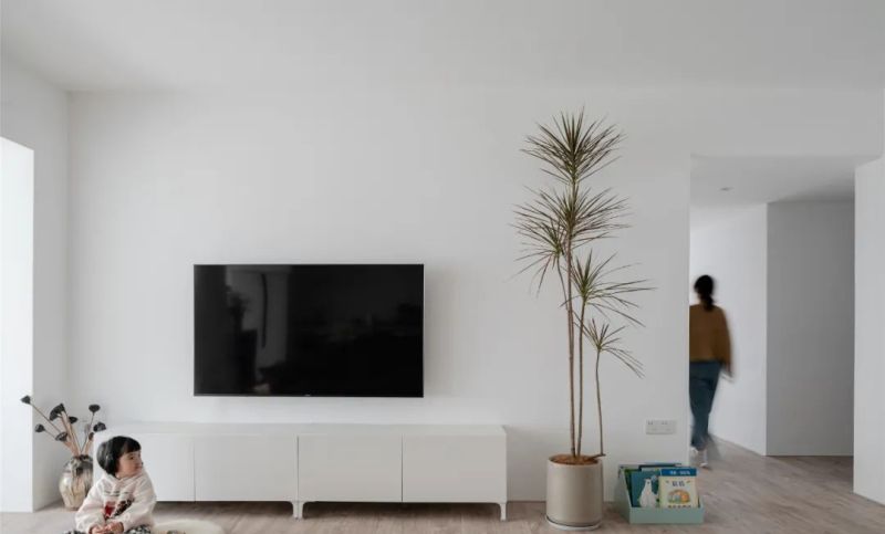 176㎡现代极简风宅,复古元素与绿植共筑惬意生活空间 176㎡现代极简风,复古范的元素+绿植装饰,满屋惬意的设计 - 家居知识